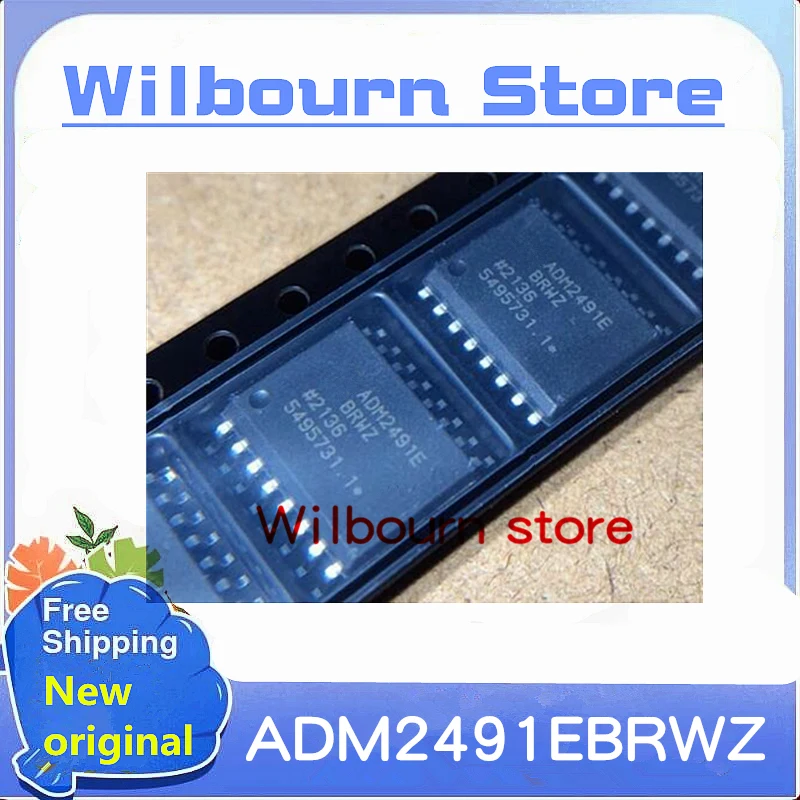 

5PCS~20PCS/LOT ADM2491EBRWZ ADM2491E BRWZ ADM2491EBRW SOP16 New original