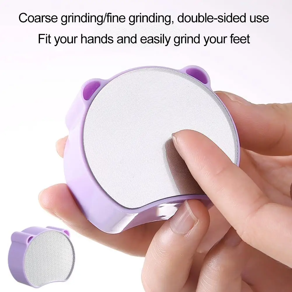 1 قطعة طاحونة القدم الزجاجية نانو لإزالة الجلد الميت النسيج لوحة القدم ملف إلى كعب كشط الوحيد الجلد باديكير طحن الحجر