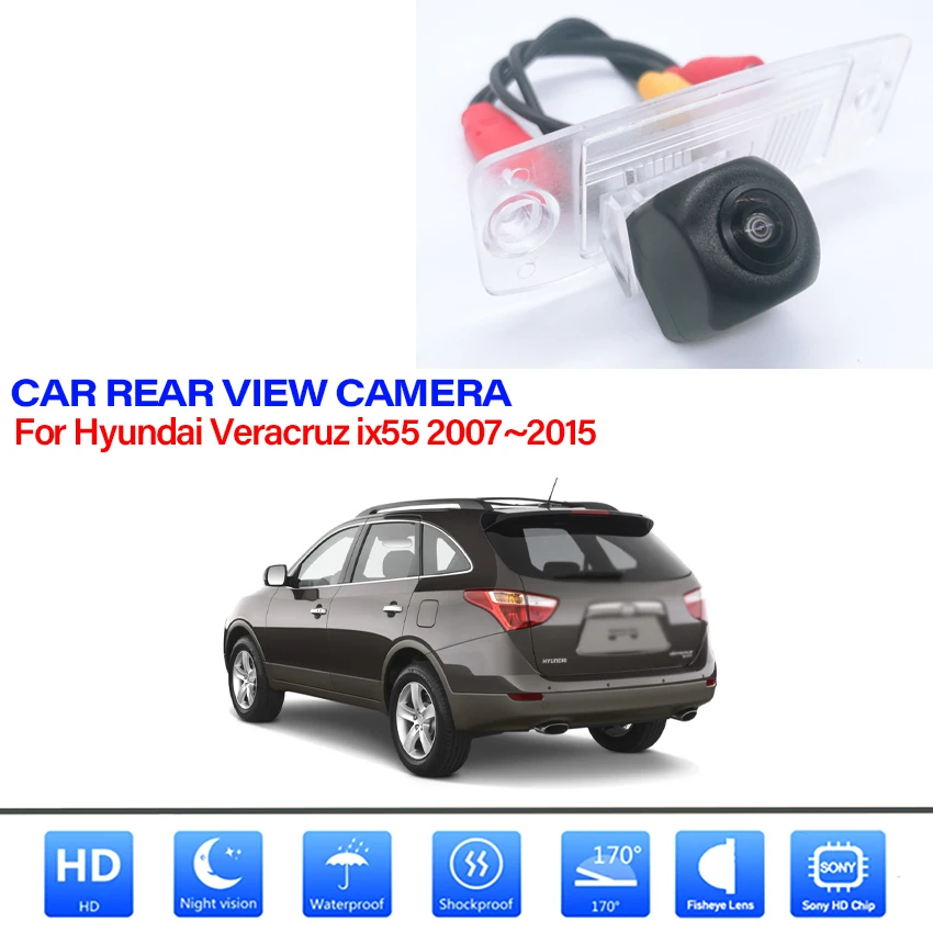 

Rear View Camera For Hyundai Veracruz ix55 2007 ~2015 CCD Night Vision Waterproof backup Reverse license plate camera