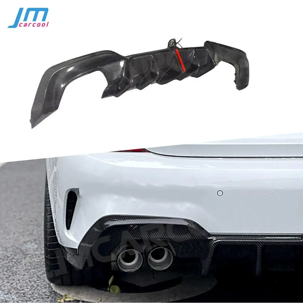 

Carbon Fiber Rear Bumper Diffuser Spoiler Lip Chin Cover for BMW G20 G28 M Sport M340i 2020- 2022 FRP Bodykits Car Accessories