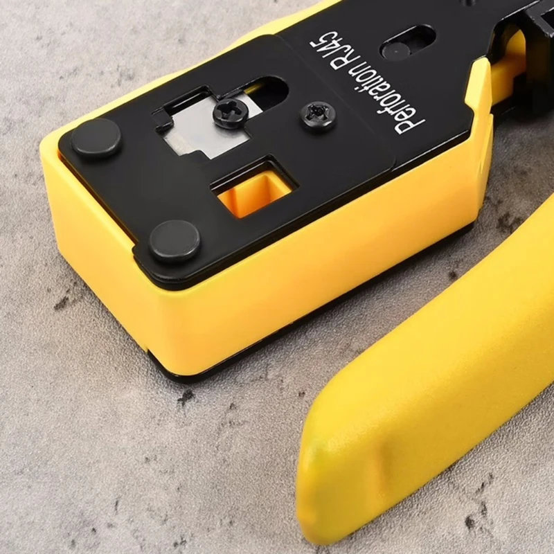 Zestaw narzędzi do zaciskania RJ45 do sieci ze stali węglowej testerem złączy 8pCAT5-RJ45