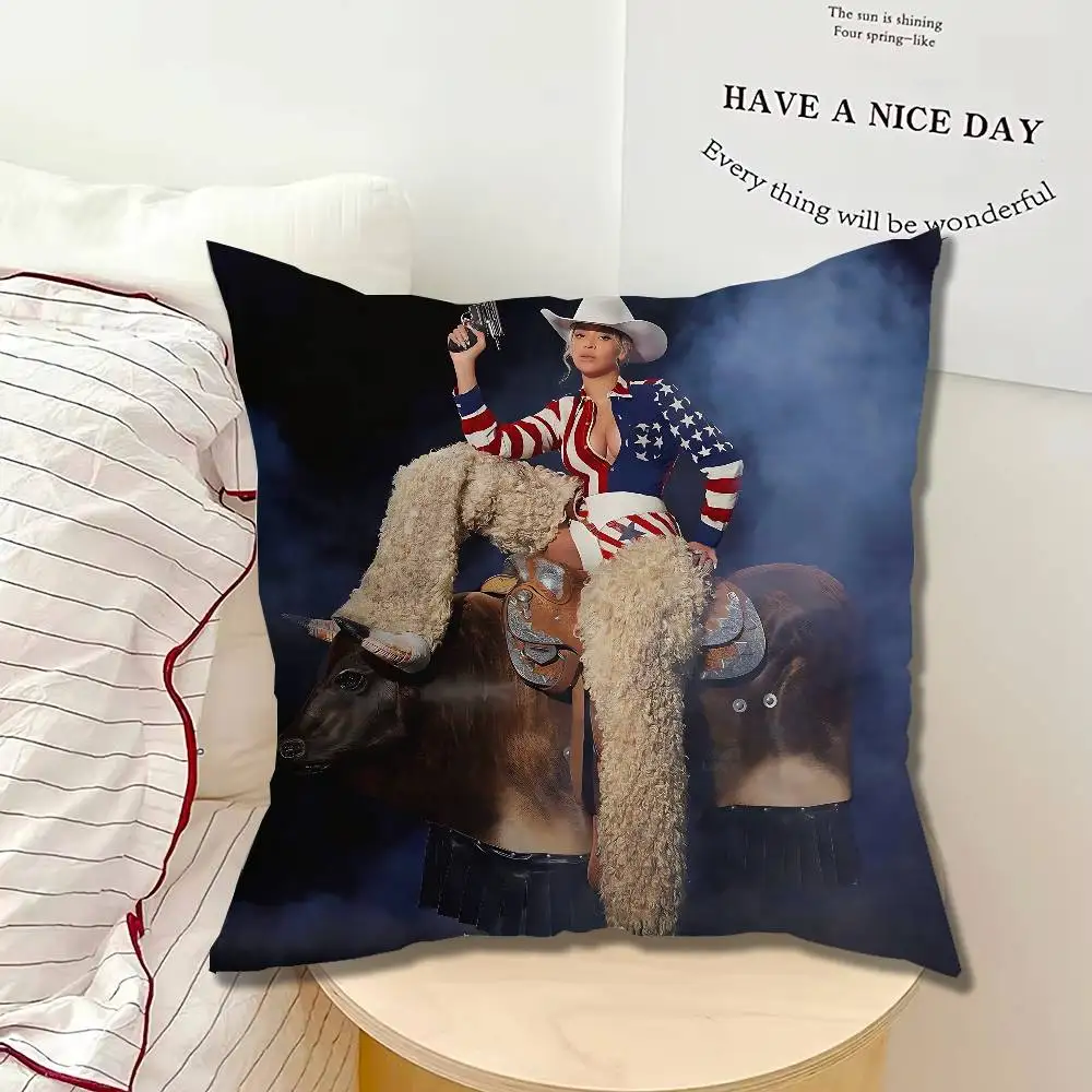 FOR Beyonce B Day Single Throw Pillow Case Cover Sofa Cushion Home Room Decor