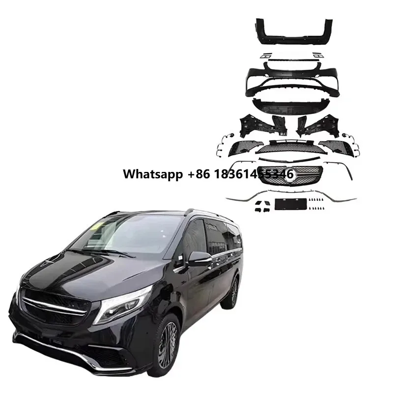 

Upgr and Modify New Den High Quality Car Body Kit Car Front Bumper W447 v Class Car Accessories