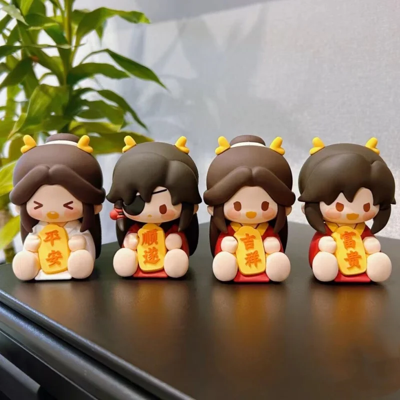 Original Anime Tian Guan Ci Fu Hua Cheng Xie Lian Cosplay Dragon Pvc Figure Doll Toy Model Heaven Official's Blessing Blind Box