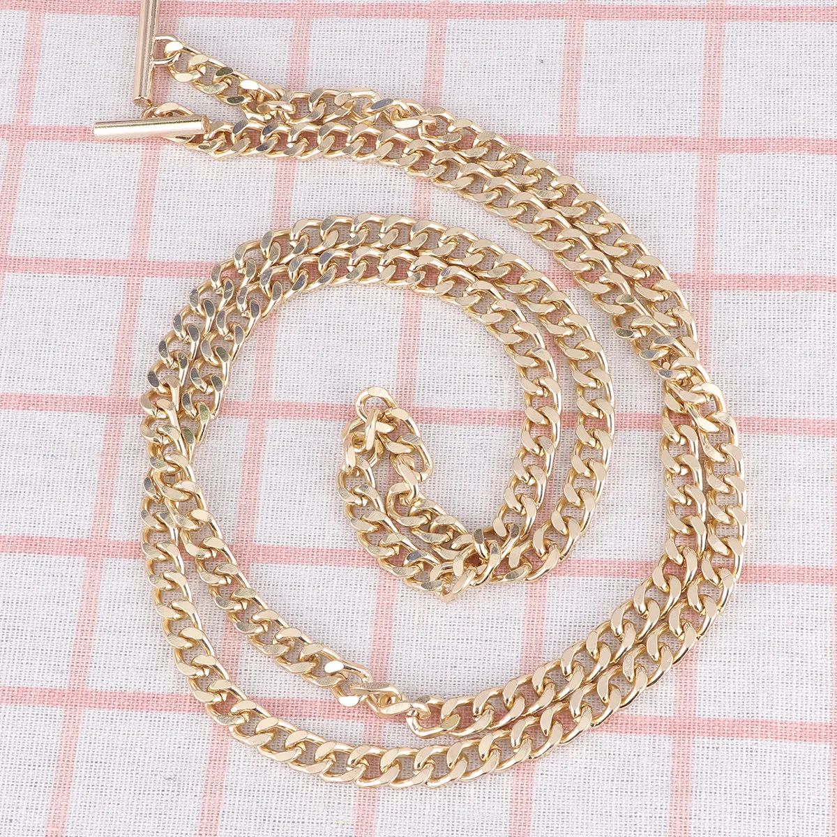 Mini Purse Chain - 8Mm Flat Metal Decorative Bag Chain