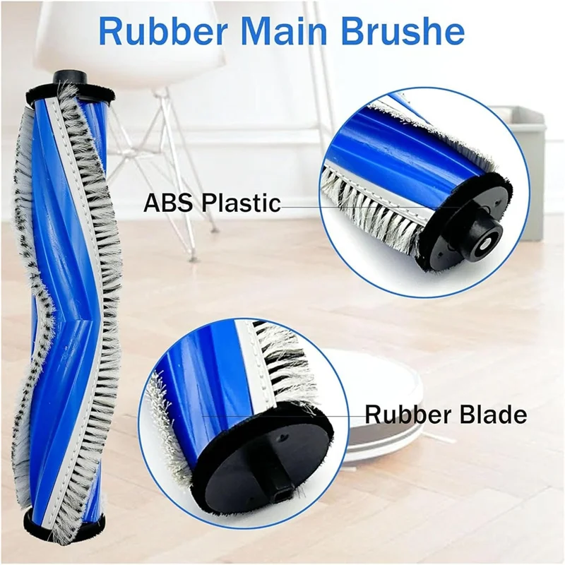 

ABJO-14PCS For ECOVACS DEEBOT X5 PRO / X5 Pro OMNI Vacuum Cleaner Replacement Parts Mop Cloth Hepa Filter Main Side Brush