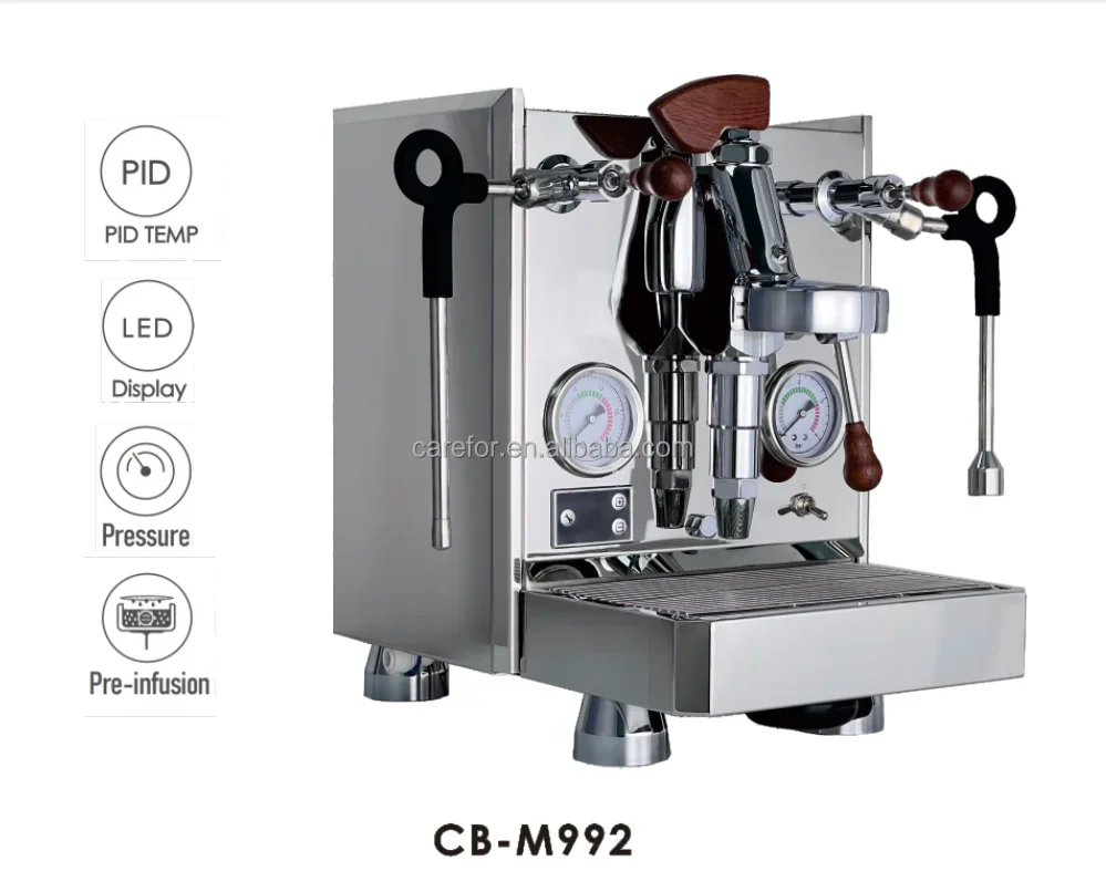 Barista Cappuccino Super Automatic Desktop Lever 58mm Italian Espresso Machine Professional For Coffee Shop