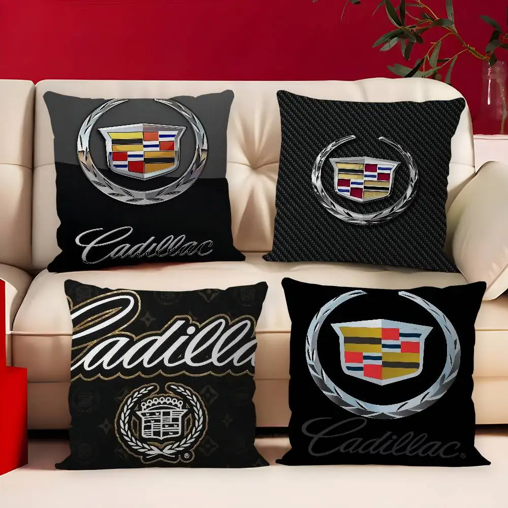 C-Cadillac Car Maple Design Cushion Cover Happy Autumn Harvest decor Holiday Decorati Pillow Cover