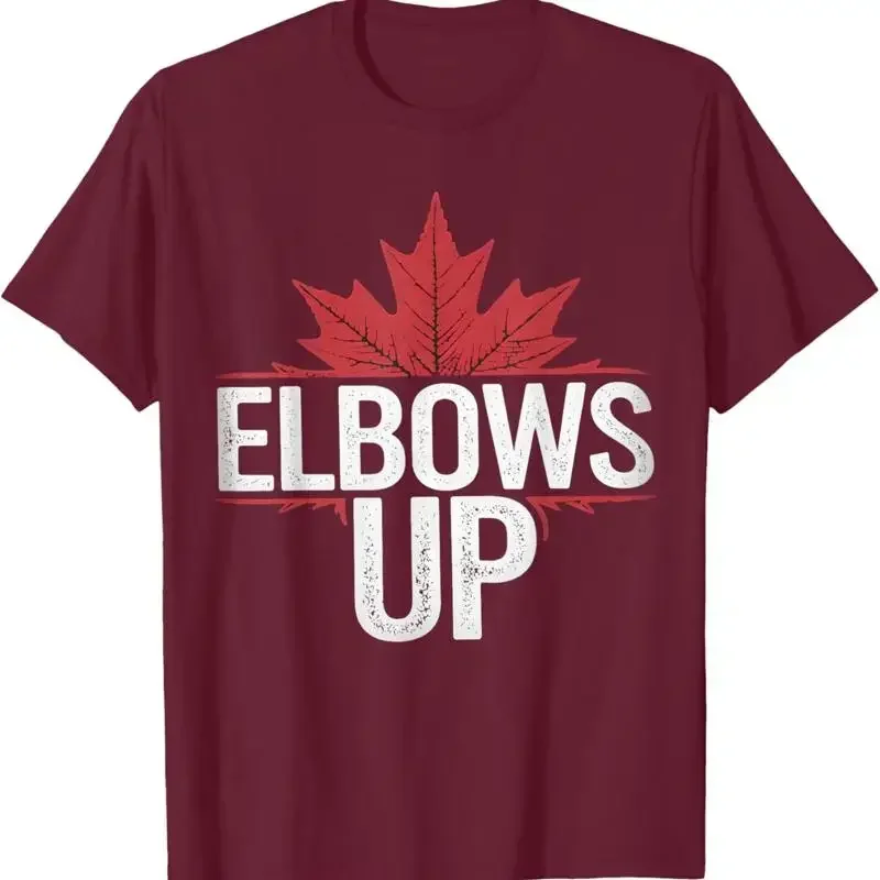 Elbows Up Canada True North Strong Proud Canadian T Shirt