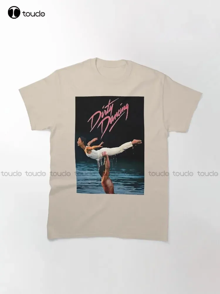 Dirty Dancing Movie Poster Classic T-Shirt Custom Aldult Teen Unisex Digital Printing Tee Shirts Custom Gift Xs-5Xl Tshirt