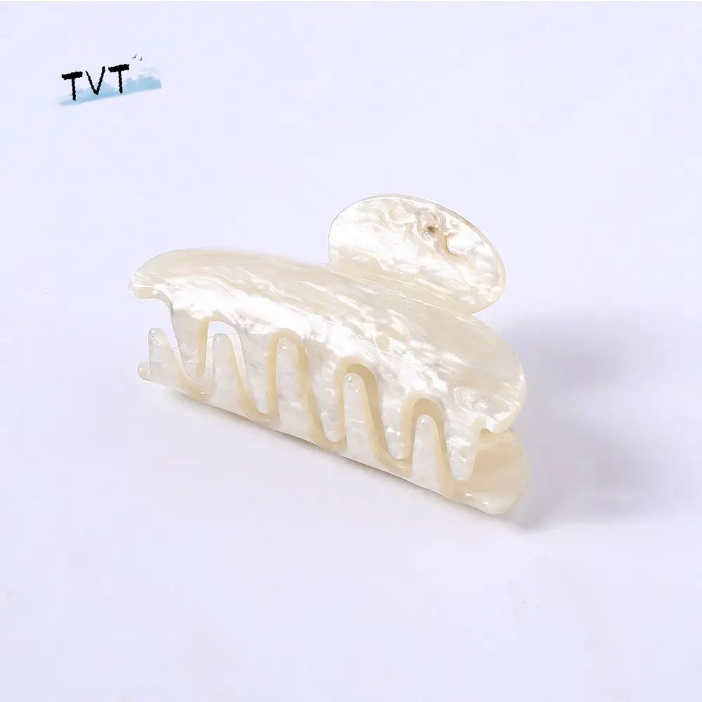 

Hair Accessories Fashion Vintage Acrylic Disk hair Women Hair Clips Crab Clip Barrette Claw Clip
