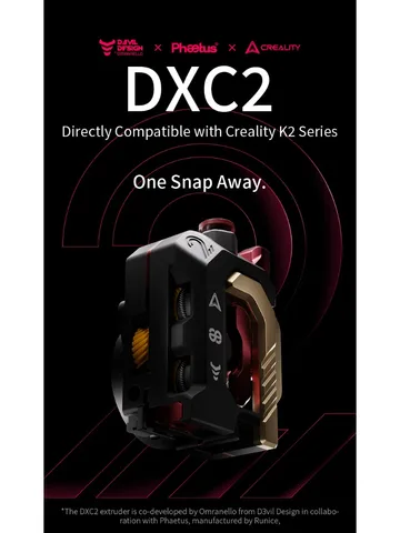 Creality K2 Series Extruder DXC2