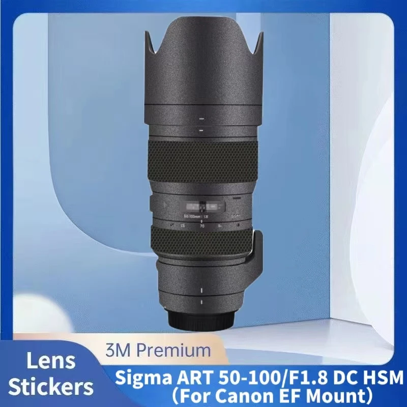 For Sigma ART 50-100mm F1.8 DC HSM Decal Skin Vinyl Wrap Film Camera Lens Body Protective Sticker Coat DCHSM 50-100 1.8 EF Mount