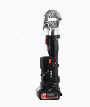 ES-300/C Straight Mini Open Jaw Lithium Hydraulic Crimping Pliers Portable Crimper For Electrical Cable Termination Accessory