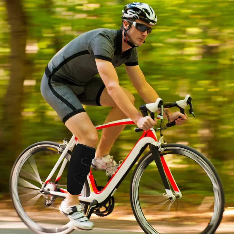 1 Stück Sport-Schienbeinschoner Crossfit Verstellbare Wadenkompressionsbandage für Radfahren, Fußball, Basketball, Gewichtheben – Detail 8