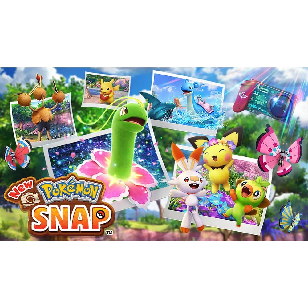 Новые предложения покемонов Snap — игры для Nintendo Switch, 100% официальная оригинальная физическая игровая карта, поколение моделирования для Switch OLED Lite