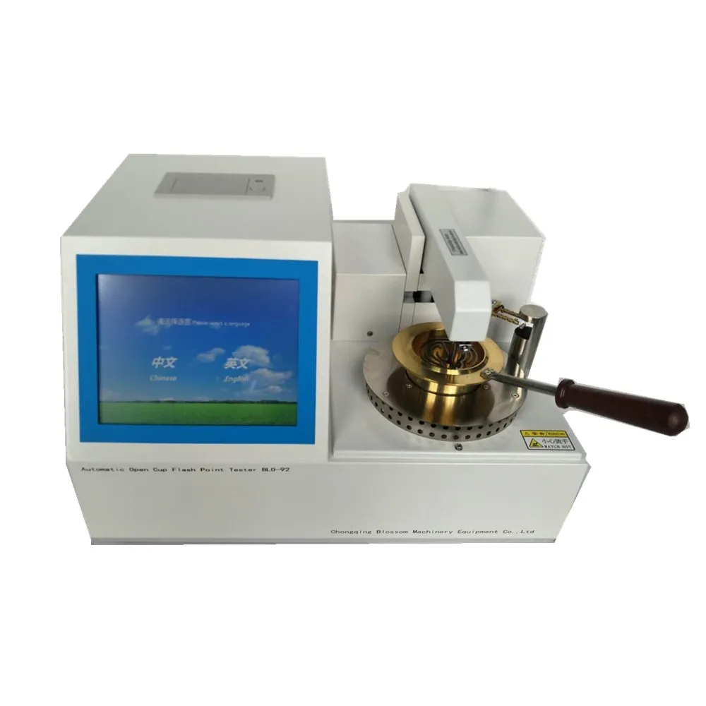 Automatic Cleveland Open Cup Flash Point Tester for Engine Oil Lubricant Oil