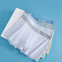 4PCS Teens Boys Cotton Antibacterial Panties Kid Solid Thin Breathable Knickers 9+y Young Child Underwear Teenagers Daily Briefs