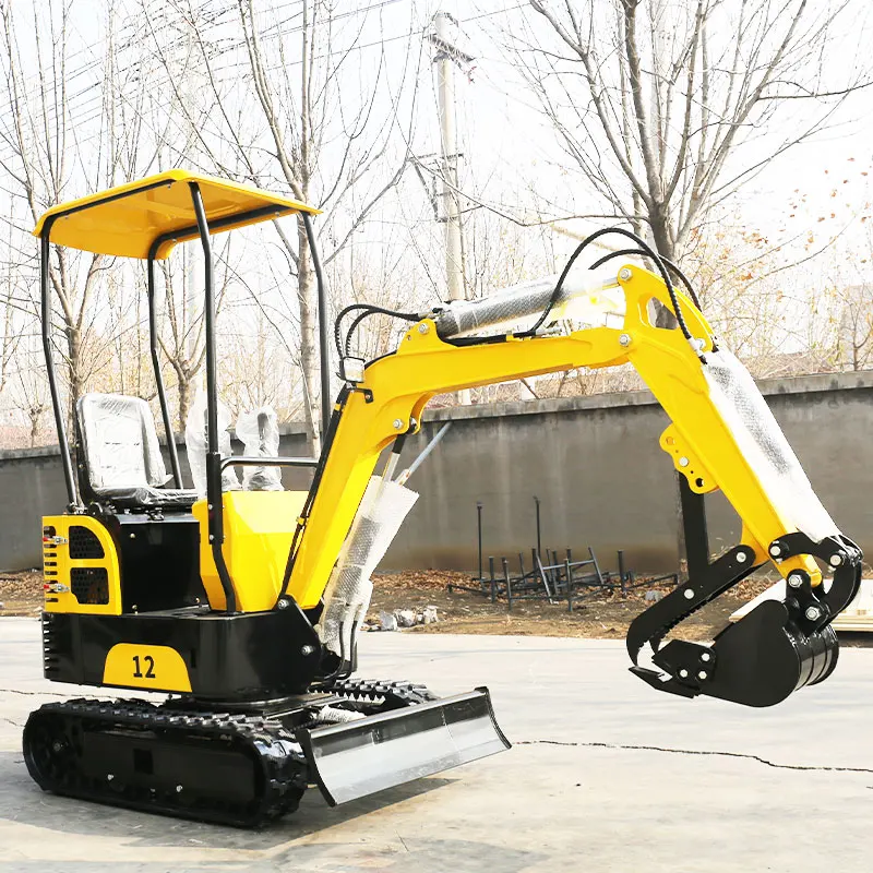 YG Multifunction Chinese Used Digger Caterpillar Bagger Smallest 3T 3.5T 1T 2T Mini Excavator For Sale