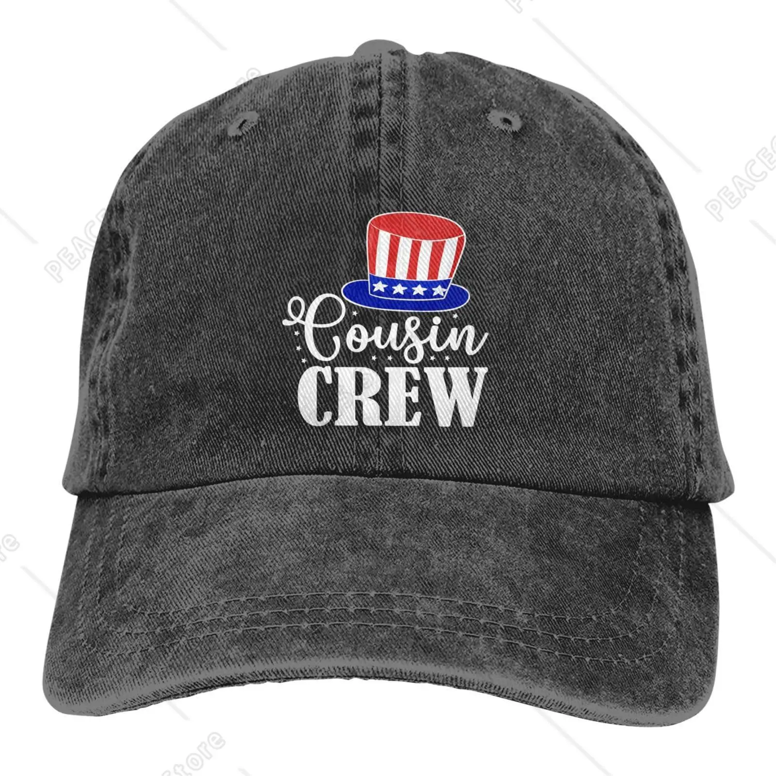 

Cousin Crew July 4th Toddler and Youth Baseball Cap Golf Dad Hat Adjustable Low Profile Cotton Hats