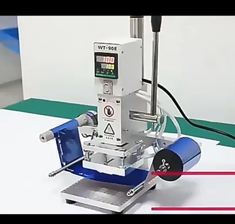 Digital Foil Stamping Machine Automatic Fee-ding Hot Press Embosser