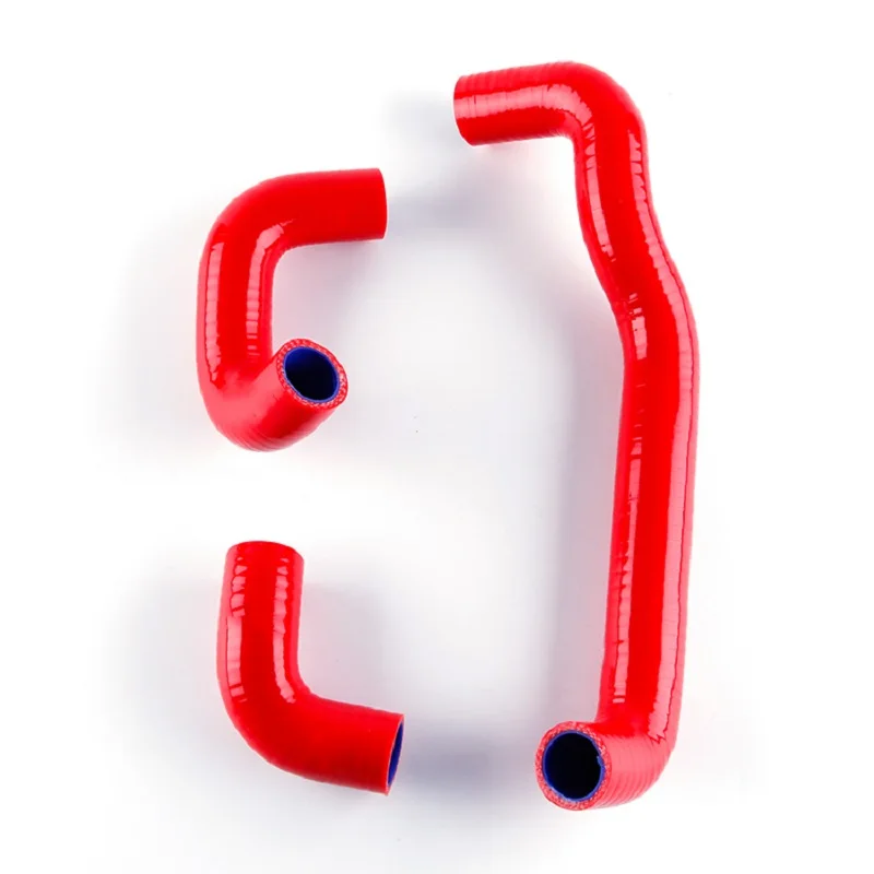 For Abarth Grande Punto / Alfa Romeo Giulietta MiTo 1.4 Tb Pop Off Circuit Silicone Hoses Kit Tubes Piping 3Pcs 10 Colors