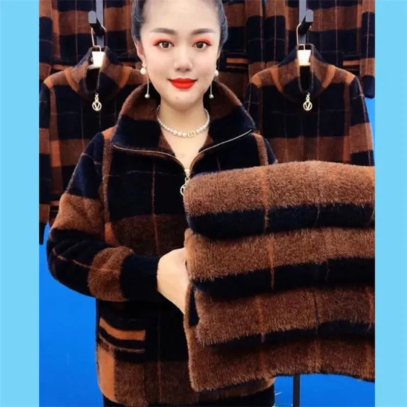 Temperament Woolen Coat Women Korean Mid-Length Cotton Jacket 2022 Autumn Winter New Slim Fit And Thin Ladies Warm Woolen Coat