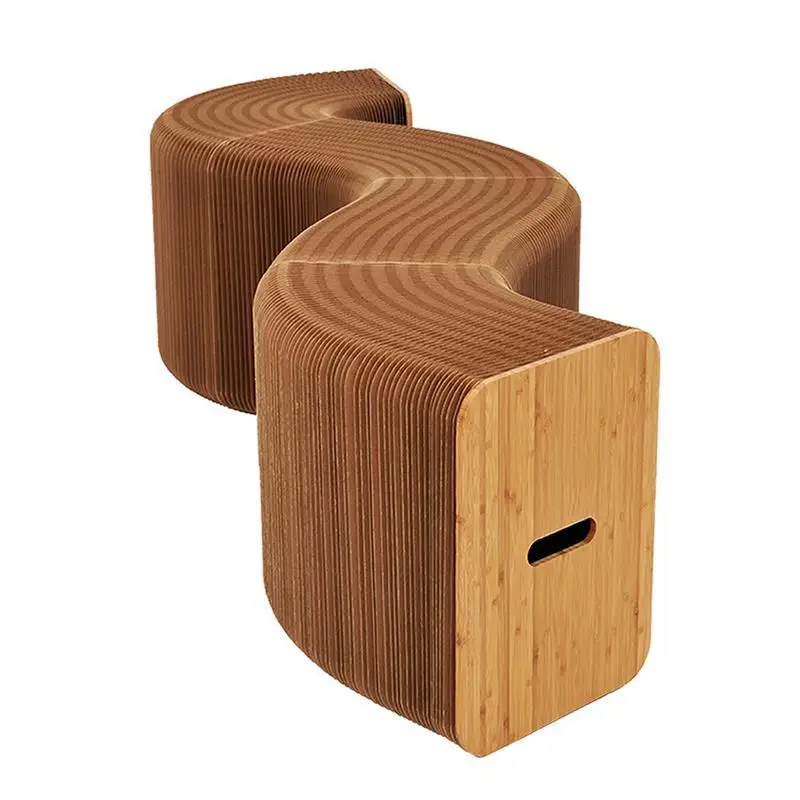 

Organ paper furniture low stool creative designer organ paper chair living room dining stool space saving personality modern