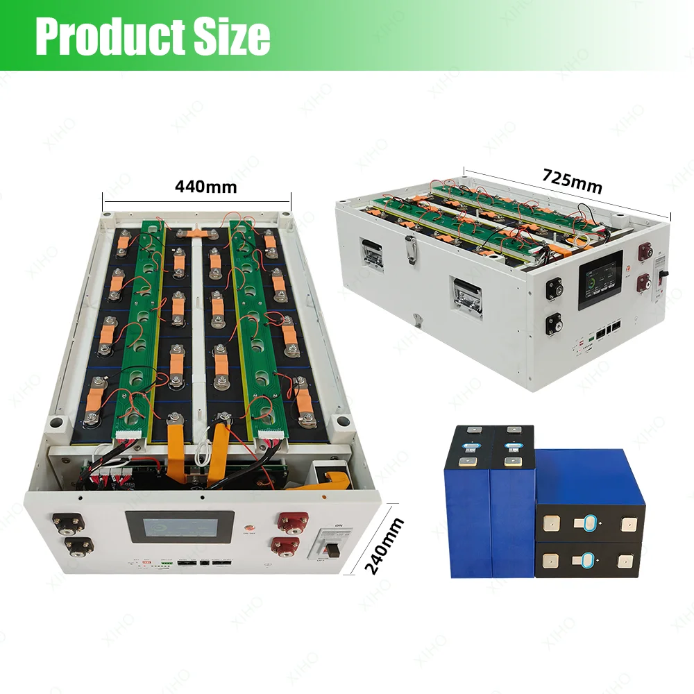Xiho Fast-Charging DIY Stacked Kits   51.2V 280AH 314AH 345AH for Commercial  Charging Stations