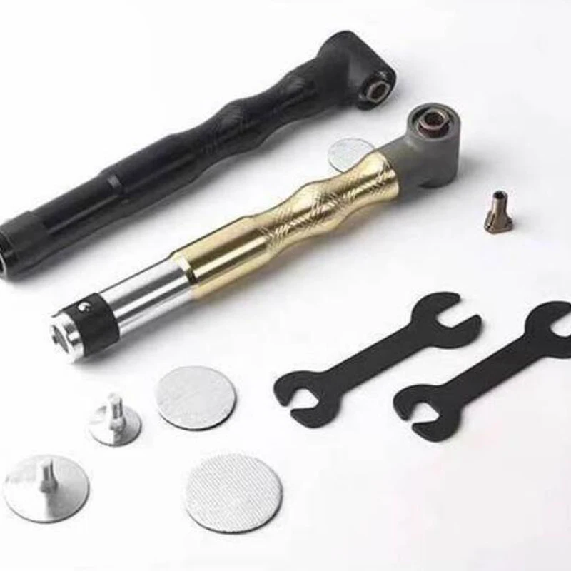 

90 Degree Right Angle Quick Change Handpiece,Dremel Flex Shaft Attachment for Abrasive Polishing Deburring Engraving,Mill Grinde