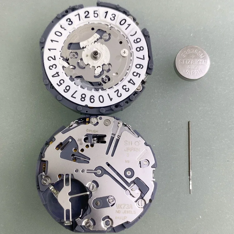 Tianmadu watch accessories original brand new Japanese VK73A movement 369 small seconds 6 o'clock calendar six-pin movement