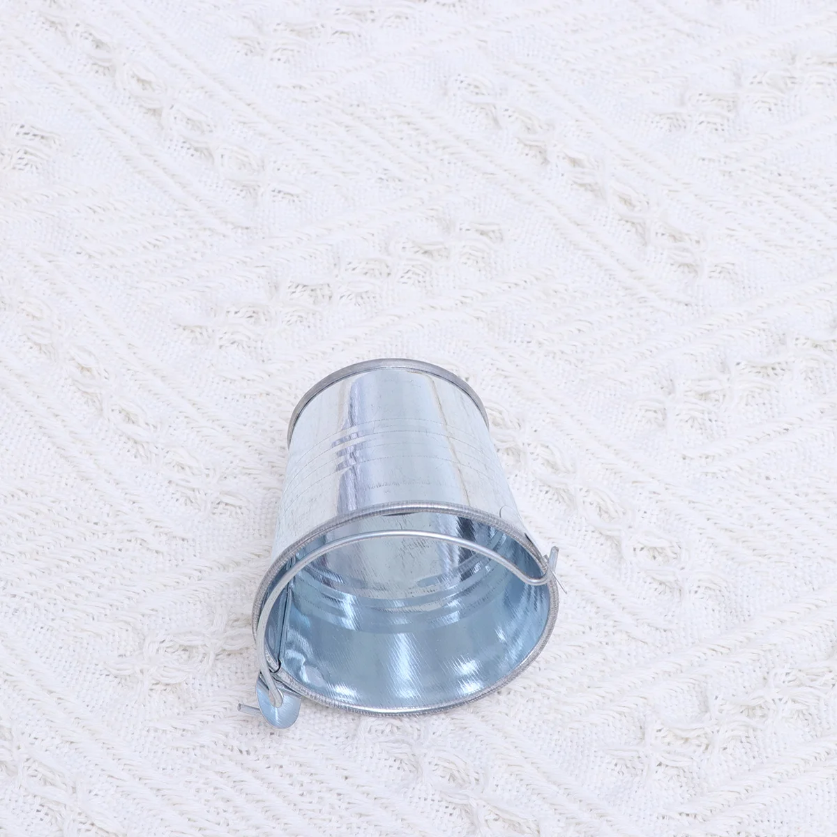 24 Pcs Mini Metal Bucket Household Tin Buckets Tinplate Planters Baskets Flower Pot