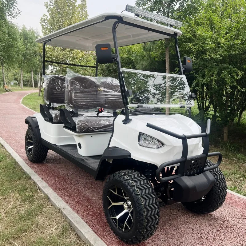 Electric Off Road High Speed Car 4000w 5000w Golf Cart 4 Seat Hunting Lithium Vehicle Electric Golf Carts for Adults