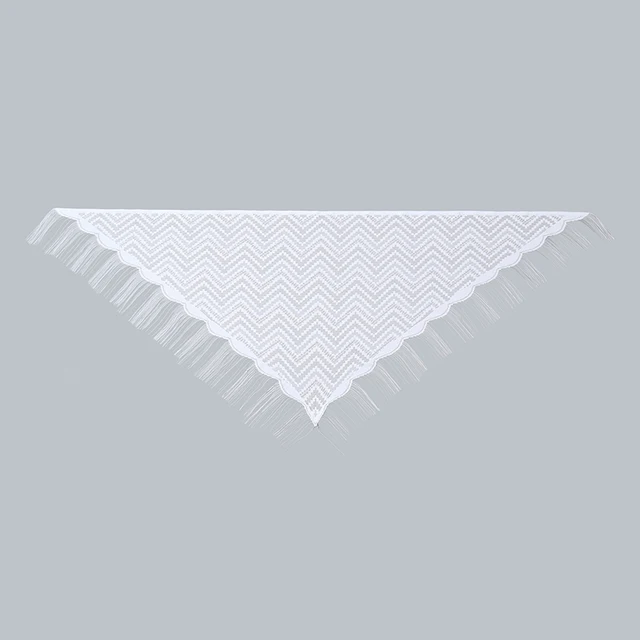 Fashion Lace Embrodiery  Tassel Triangle Scarf Women Headscarf Female Eid Summer Shawls Scarves Long Veil Floral Scarf Turban 6