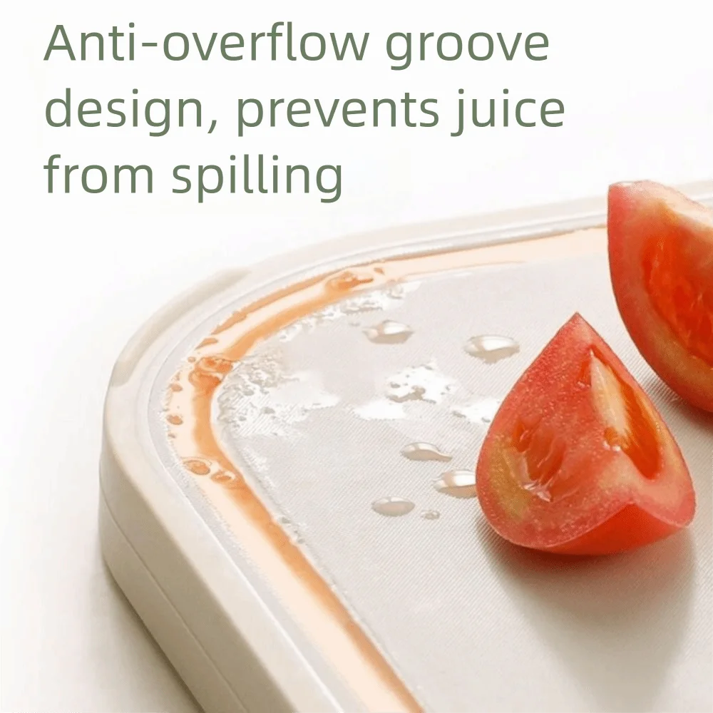 

Новая разделочная доска из нержавеющей стали, антибактериальная разделочная доска с защитой от плесени, многофункциональная двусторонняя липкая доска для кухни