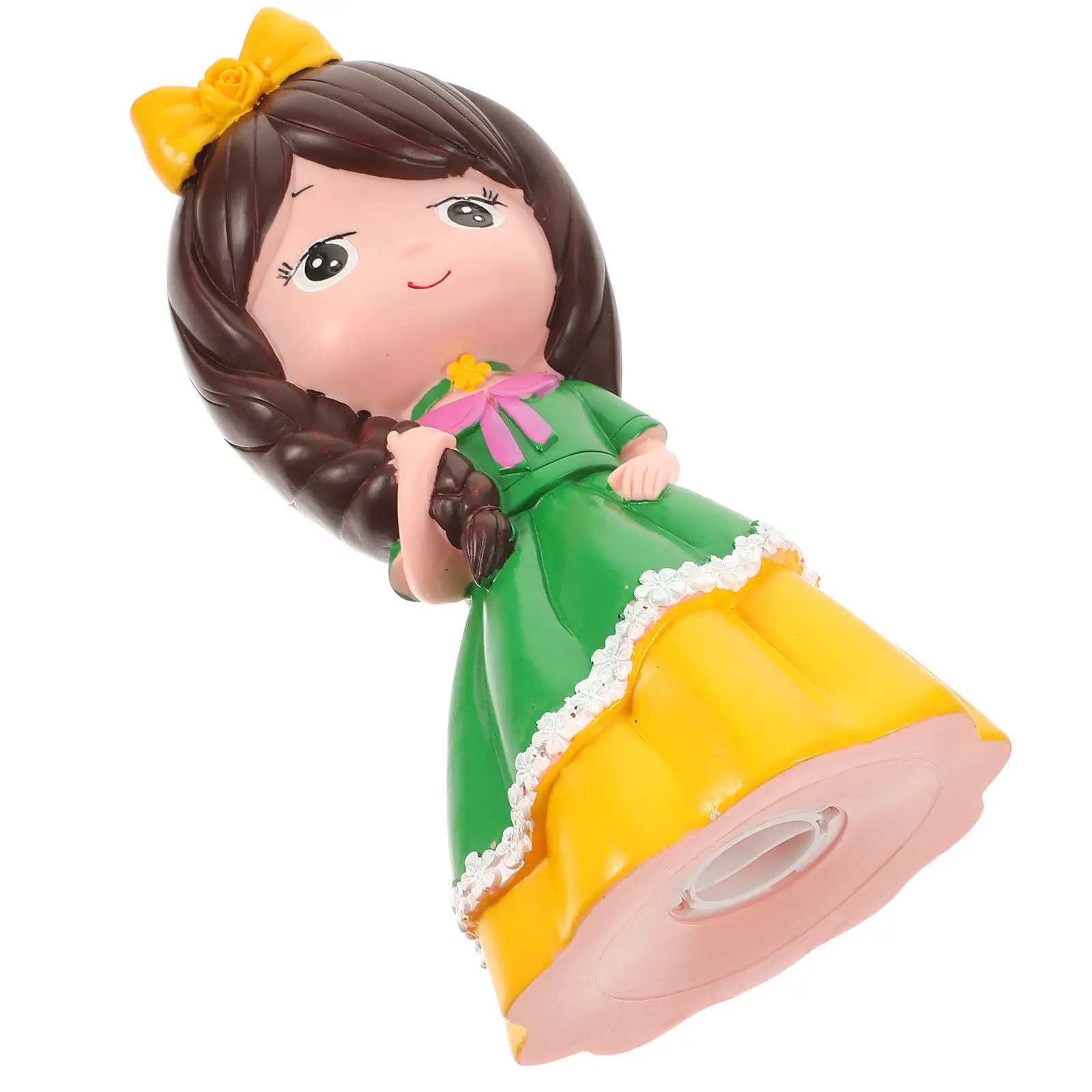 

Копилка в форме принцессы, очаровательная мультяшная копилка, банка для монет в форме принцессы, детская копилка для сбережений, подарок на день рождения, декор для рабочего стола