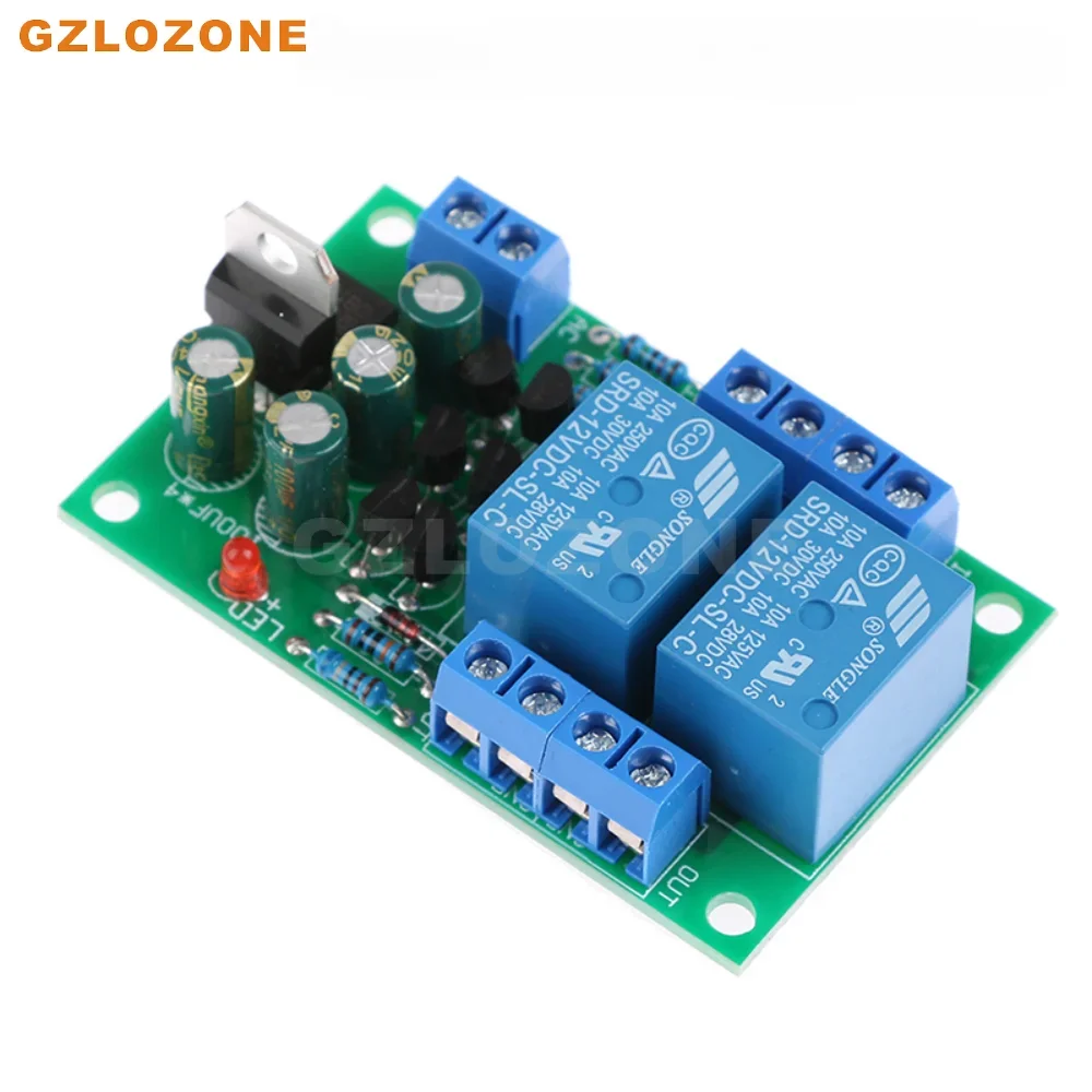 Высокое качество, 1 шт., двухканальная Защитная плата для аудиодинамика задержка загрузки DC защитный комплект DIY SPB05