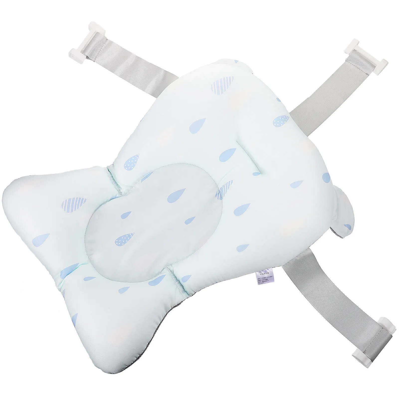 Baby Bath Tub Floating Pad Detachable Infant Bath Support Cushion Non-Slip Mat Comfortable Baby Shower Support Net