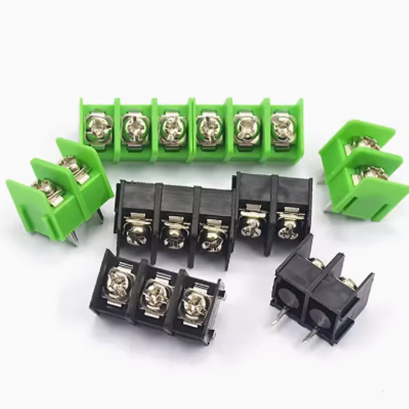 5pcs KF7.62 4P 7.62mm Connector PCB Screw Terminal Block Connector 4Pin