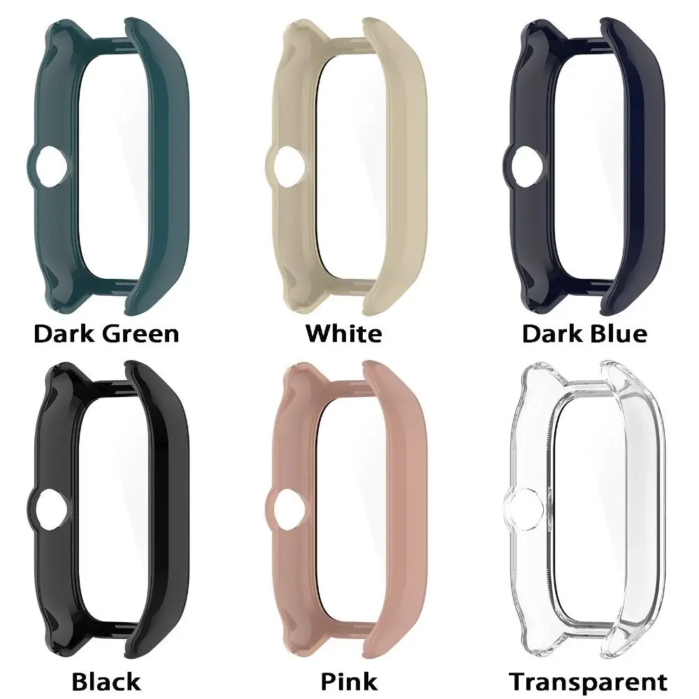 Hard Shell Full Coverage PC Shell Screen Protector Case Tempered Cover For Amazfit GTS 4