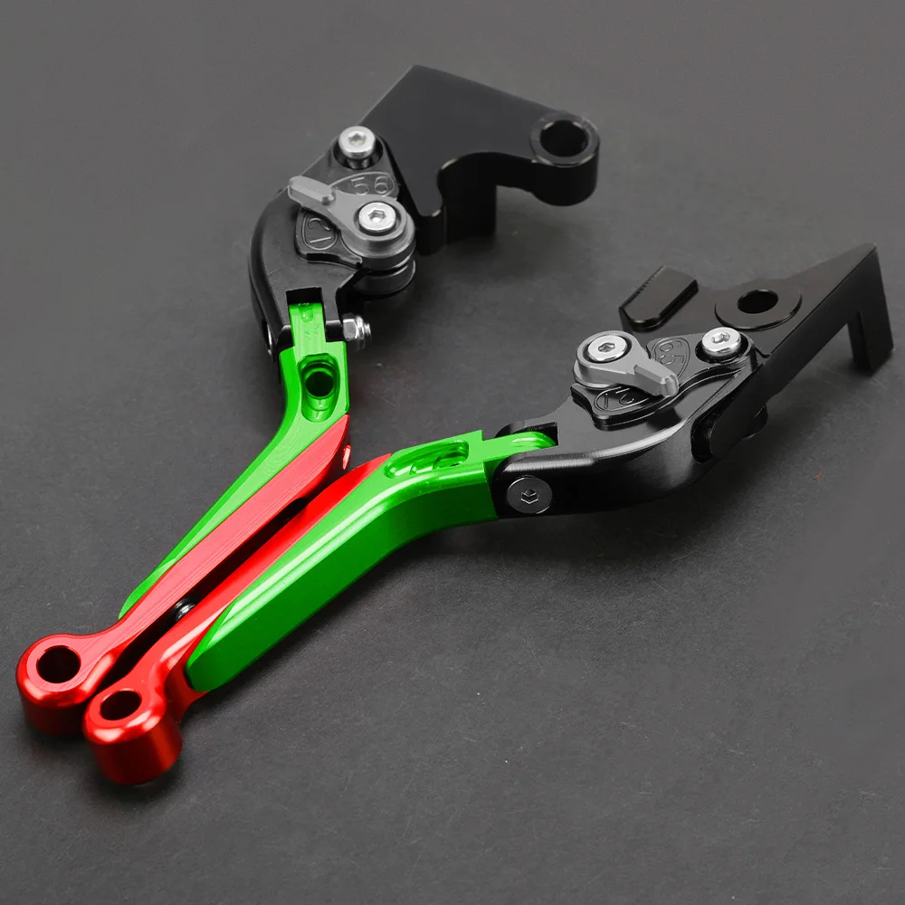 

Adjustable CNC Brake Clutch Levers Extendable Handles Lever For KAWASAKI ZZR600 ZXR400 ZX9R ZX-6 KLE500 W800/SE GPZ500S ER-5 ER5