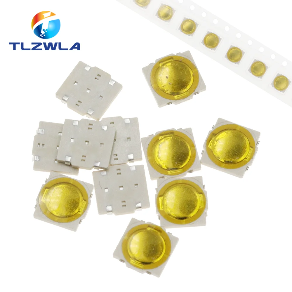 100 szt. Przełącznik folii 4,8X4,8X0,55MM 4Pin SMD Ultra-cienki 4,8*4,8*0,55mm