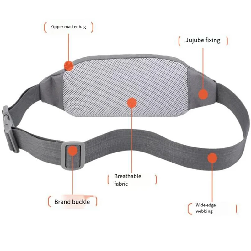 Cintura tática Fanny Pack, Belt Bag, motociclista, esportes a pé, escalada, acampamento, nylon, novo, 2022, 2024