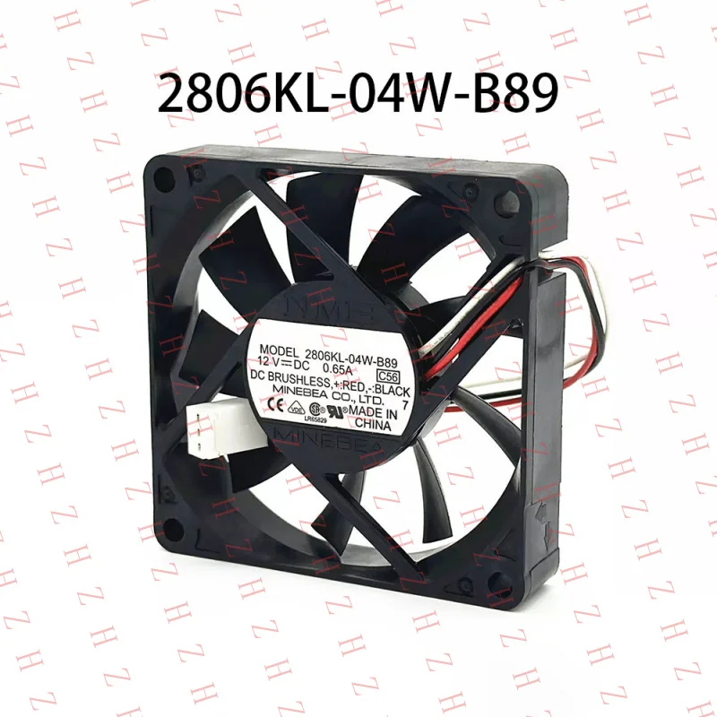 P+ FOR NMB 2806KL-04W-B89 12VDC 0.65A 70*70*15mm 3Pin Energy-Efficient Case cooling fan