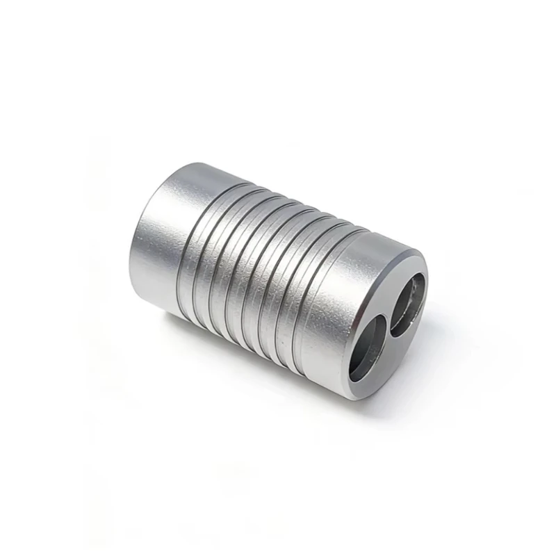 The factory directly supplies precision CNC machining services for machining parts,alloy couplings,servo motor shaft connectors