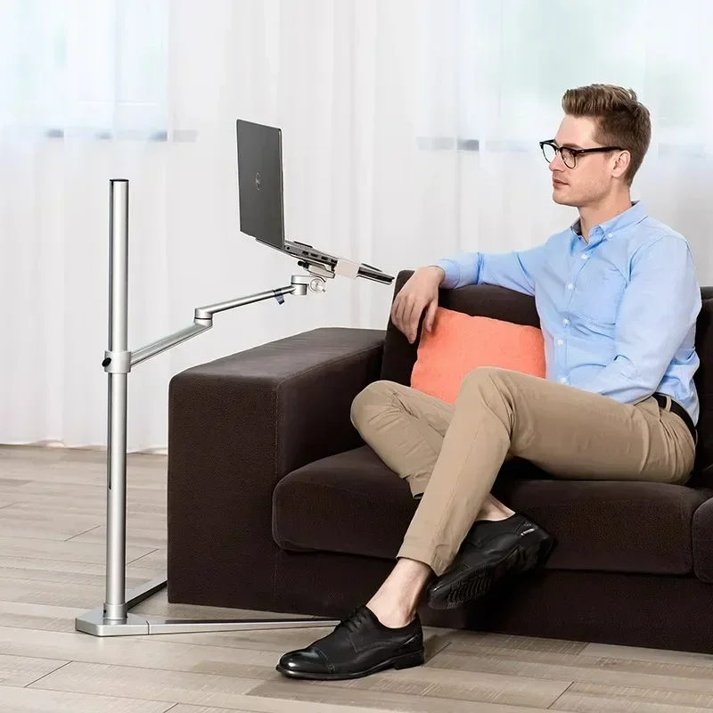 1PC Laptop Stand Movable Suspended and Adjustable and The Lazy Reading Stand Standing Laptop Parts Accessories Office Equipment