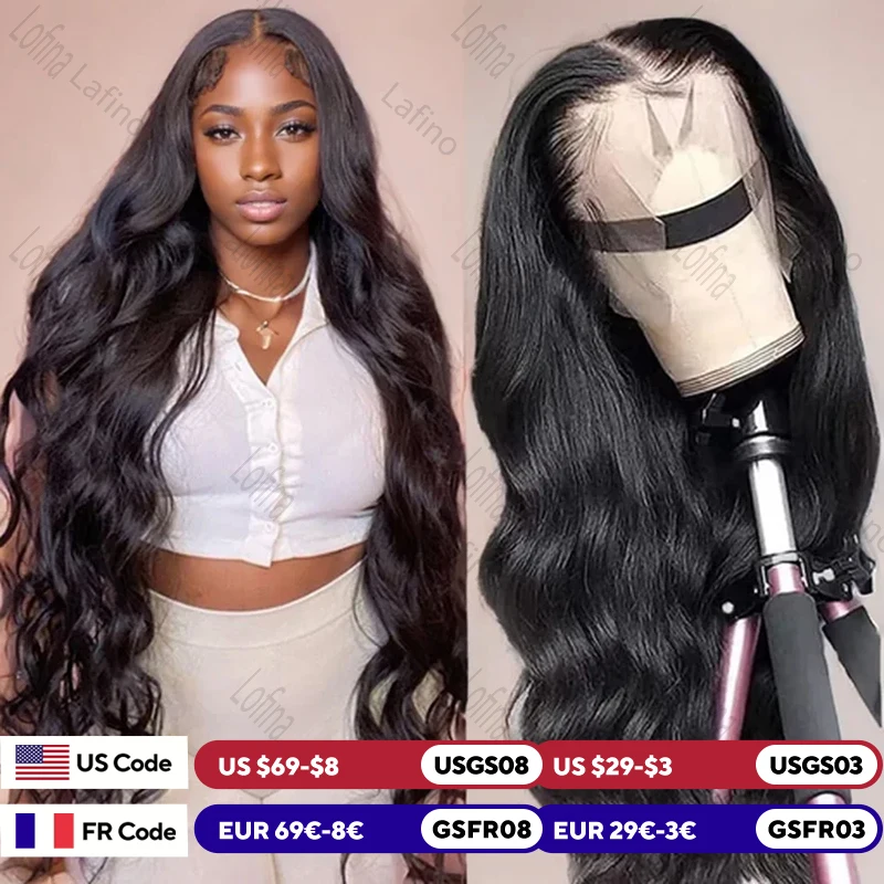 Wig rambut manusia renda depan 30 40 inci 100% ombak tubuh Brasil 13x4 13x6 Wig Frontal renda HD untuk wanita Wig bergelombang prepped