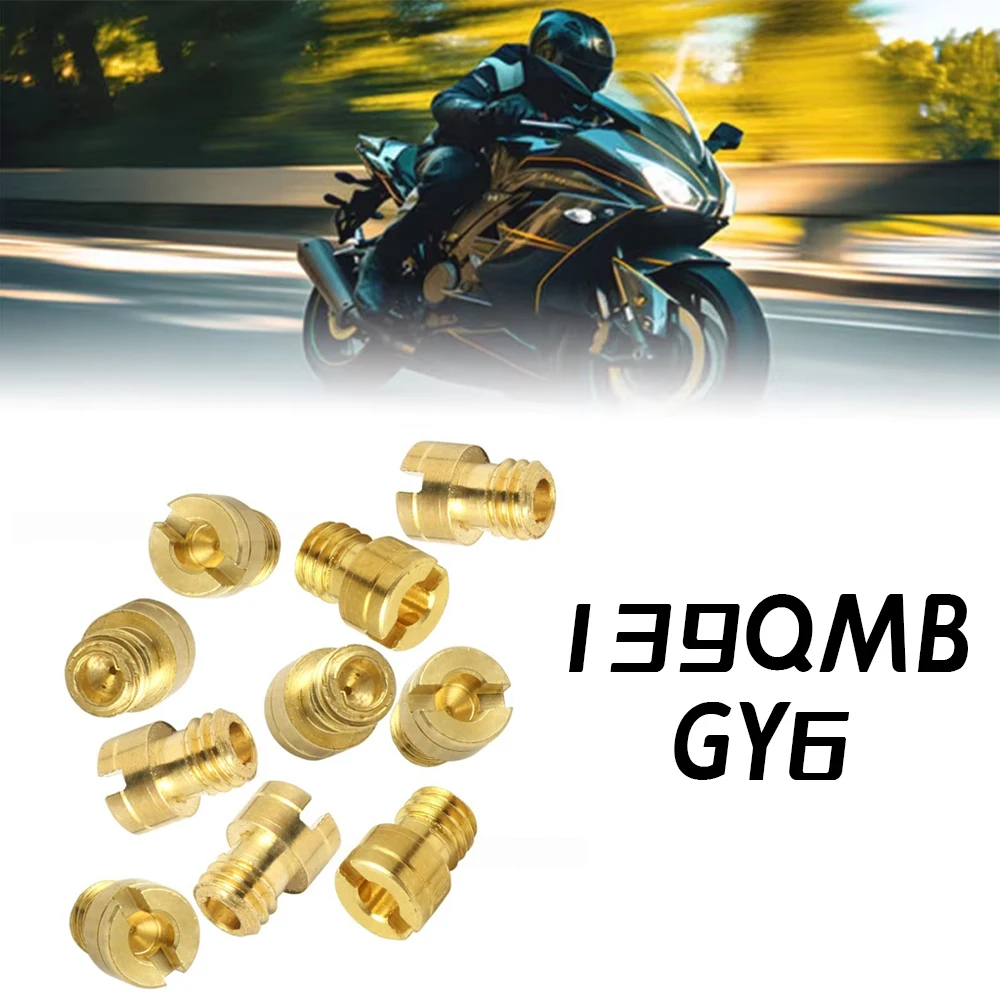 12PCS M4 Carburetor Main Jet for GY6 139QMB/MA Engines and CVK24-26 PZ19 Carb Models Universal Replacement Parts