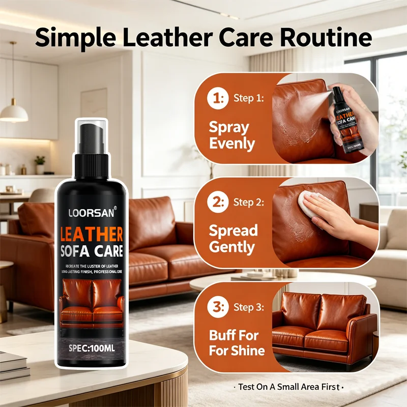 LOORSAN Leather Moisturizing C - Leather Cleaner Interior recension och pris