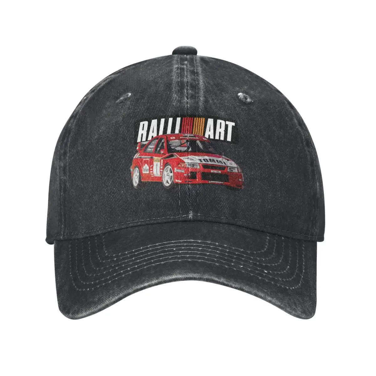 Evo 6 TME WRC RALLIART Mitsubish Evolution Enkei Tommi M?kinen Baseball Cap Hat Man For The Sun Hip Hop Rugby Golf Women Men's